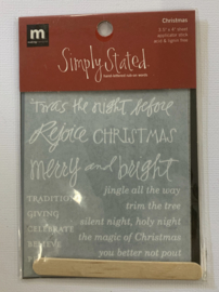 Christmas Simply Stated - Making memories