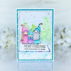 Gnome Girl Christmas Stamp & Die Set - Crafter's Companion