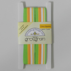 Striped Grosgrain Citrus Squeeze