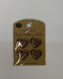 Forever Heart Ribbon Slide - AMM