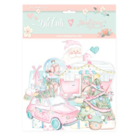 Christmas Rose Die Cuts - Stamperia