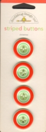 Striped Buttons Christmas - Doodlebug