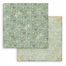 Christmas Greetings Backgrounds 12x12 Paper Pad - Stamperia