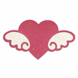 Bigz Die Hello Kitty Heart with Wings - Sizzix