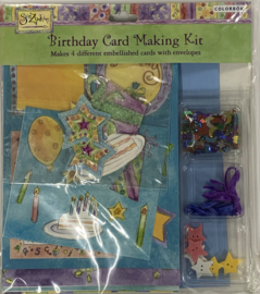 Sue Zipkin Birthday Card Making Kit - Colorbok