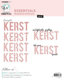 Mask & Stamps Kerst - Creative Craftlab