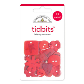 Tidbits Ladybug Assortment - Doodlebug