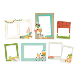 Summer Snapshots Chipboard Frames - Simple Stories