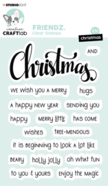 Friends Clear Stamps Christmas - Creative Craftlab