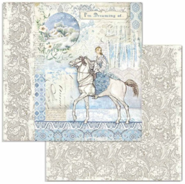 Horse Paper Winter Tale - Stamperia