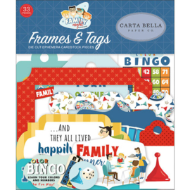 Family Night Frames & Tags - Carta Bella