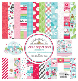 Let it Snow Paper Pack - Doodlebug