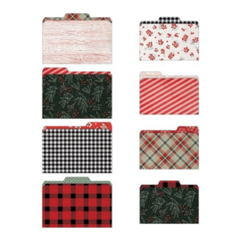 Christmas Mini File Folders - Tim Holtz Idea-Ology