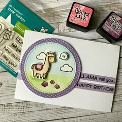 Llama Tell You Dies - Lawn Fawn