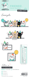 Buddy's Party Clear Stamps - Creative Craftlab