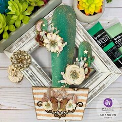 Golden Desert Flowers Saguaro - Prima Marketing