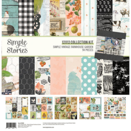 Vintage Farmhouse Garden Collection Kit 12x12 - Simple Stories