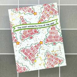 Holliday Gnomes Sentiments Clear Stamps - LDRS Creative