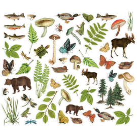 Simple Vintage Lakeside Nature Bits - Simple Stories