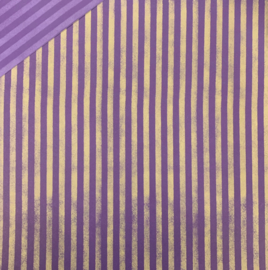Royal Purple Elegant Stripe - Printworks