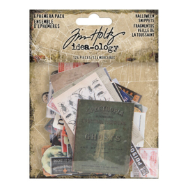 Ephemera Pack Halloween Snippets - Tim Holtz Idea-ology