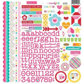 My Candy Girl Doohickey Stickers - Bella BLVD