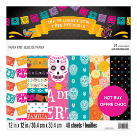 Dia de Los Muertos Paper Pad - Craft Smith/Recollections