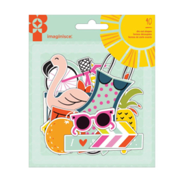 Sunny Die-Cut Shapes American Craft Imaginisce