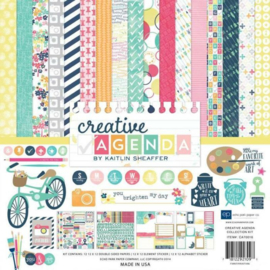 Creative Agenda by Kaitlin Sheaffer 12x12 Kit - Echo Park