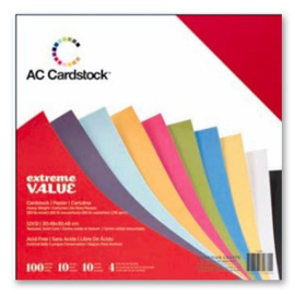 Textured Cardstock Extreme Value Pack - AC