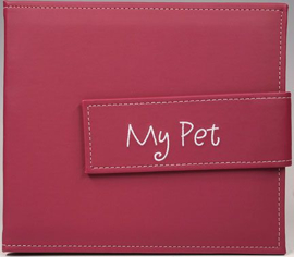 Strappy Brag Album 8"x 8" My Pet (Postbound)