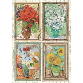 Atelier Van Gogh Rice Paper A4 - Stamperia