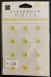 Scrapbook Nails Square Top Butter - Chatterbox