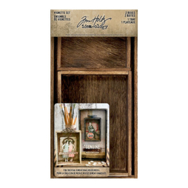 Vignette Set (2 Boxes - 1 Tray) - Tim Holtz Idea-ology