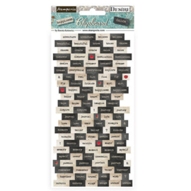 Desire Chipboard Stickers - Stamperia
