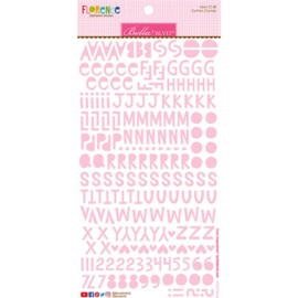Florence Alphabet Stickers Cotton Candy - Bella BLVD