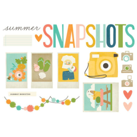 Summer Snapshots Page Pieces - Simple Stories
