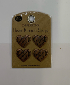 Precious Heart Ribbon Slide - AMM