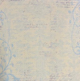 Narratives Cream Blue Bell - Creative Imaginations