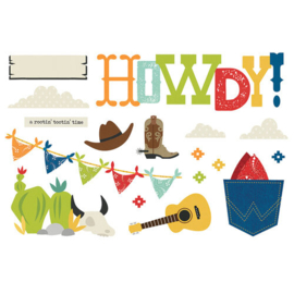 Howdy Page Pieces - Simple Stories