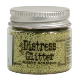 Distress Glitter Shabby Shutters