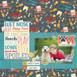 Pet Shoppe Dog Bits & Pieces - Simple Stories
