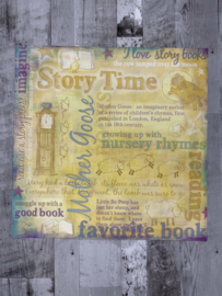 Story Time Collage - Karen Foster