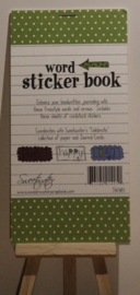 Word Sticker Book Celebrate Sweetwater