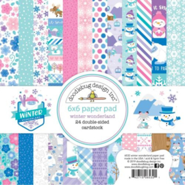 Winter Wonderland 6x6 Paper pad - Doodlebug