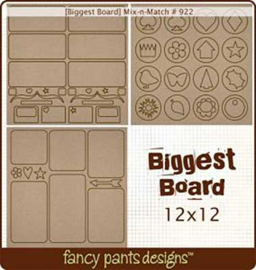 Chipboard Die-cuts Mix-n-Match 12x12 - Fancy Pants