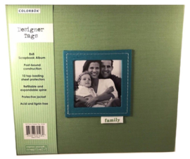 Designer  Tags Album 8"x 8" Family (Postbound)