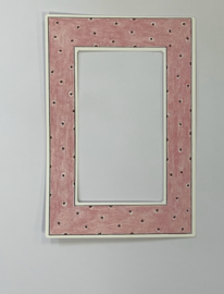 Mini Pink/Red Dot Frame - My Mind's Eye