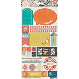 Spice market stickers Basicgrey