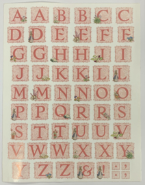 Pink Alphabet Peter Rabbit - Colorbok